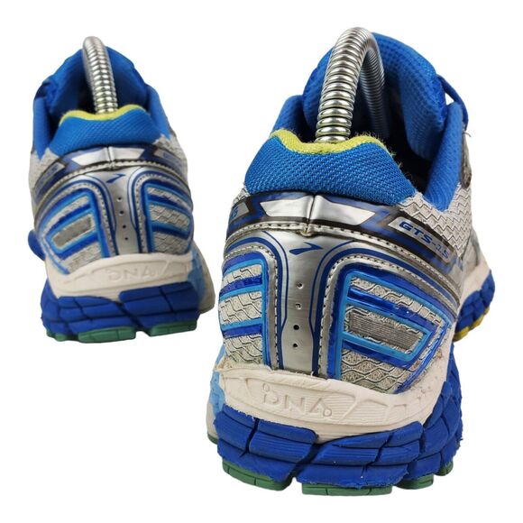 BROOKS Shoes ADRENALINE GTS 15 Womens Size 7.5 Silver Blue Running 1201741B179 - Picture 4 of 14